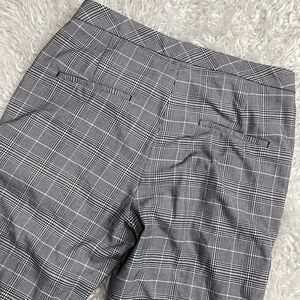 H&M Plaid White Black Dress Pants Womens 8 Slacks Trousers Bottoms Workwear